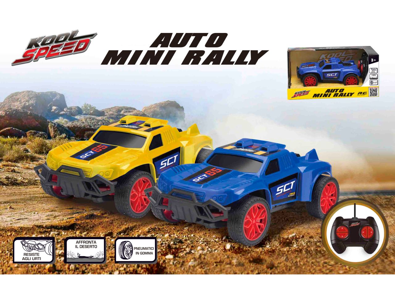 AUTO RADIOCOMANDATA MINI RALLY MGG17004