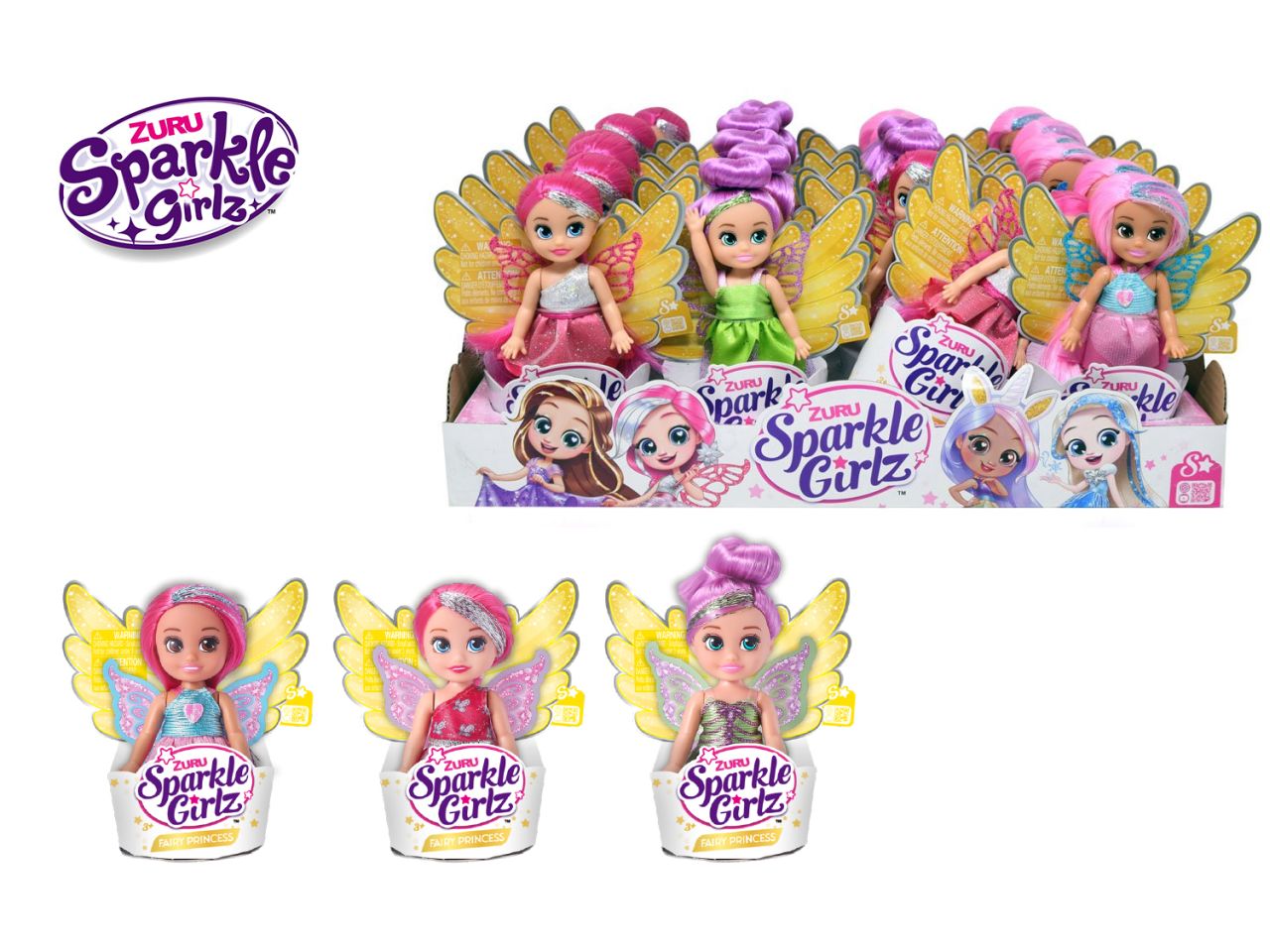 SPARKLE GIRLZ MINI FAIRY 11CM ZU-10011