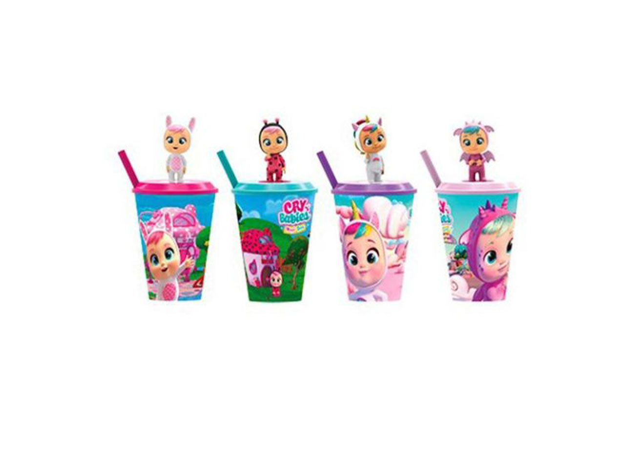 CRY BABIES BICCHIERE E PERS GV-OFF57276