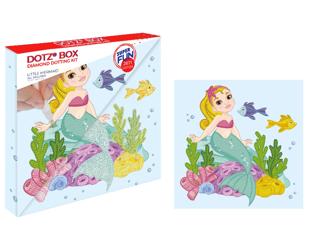 DIAMOND DOTZ BOX SIRENETTA DDZDBX.016 DIAMOND DOTZ BOX SIRENETTA DDZDBX.016