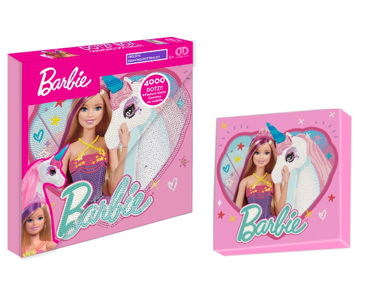 DIAMOND DOTZ BARBIE E UNIC. DDZDBX.094 DIAMOND DOTZ BARBIE E UNIC. DDZDBX.094