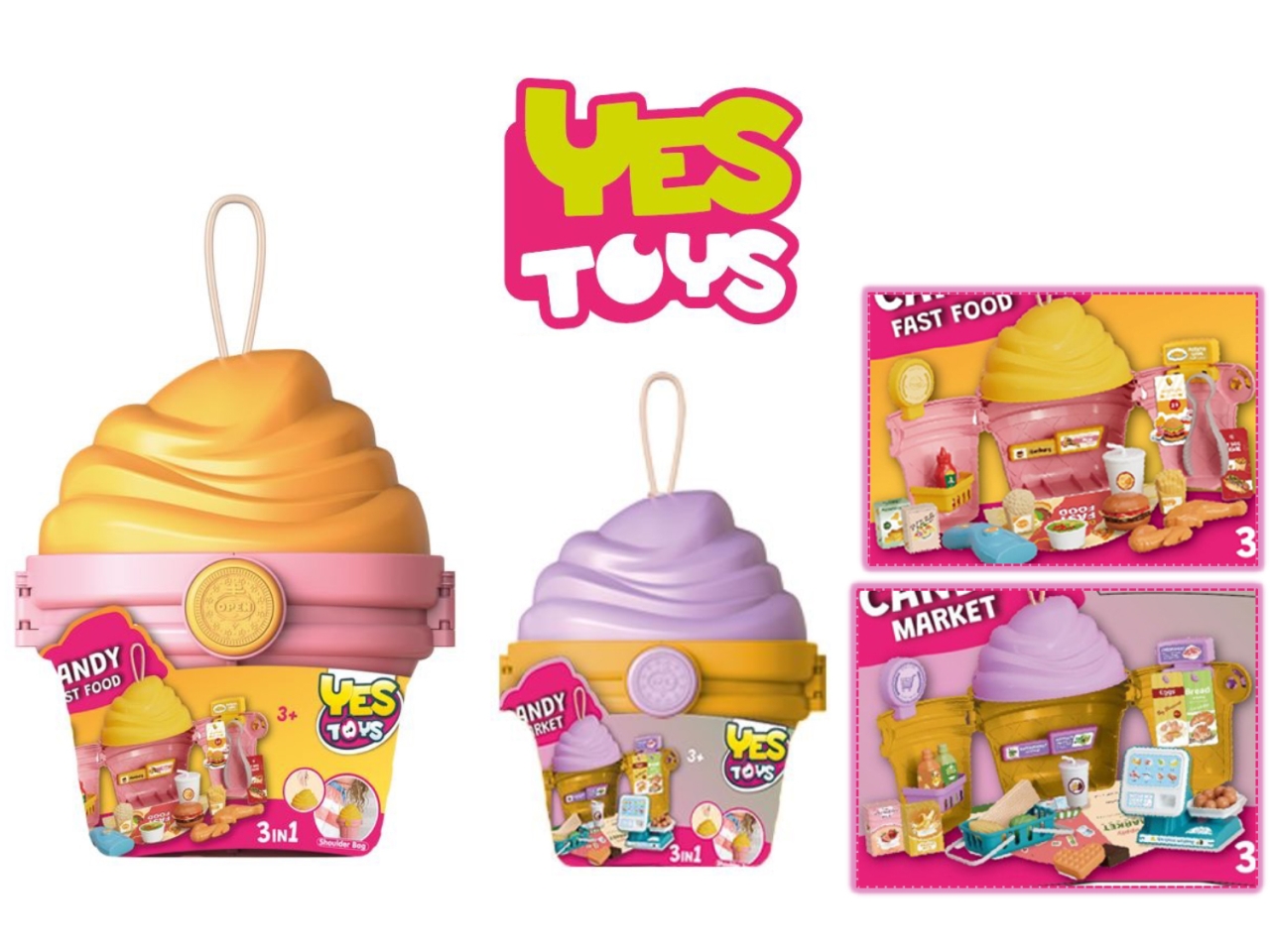 YES TOYS CANDY MARKET ASS YES52201