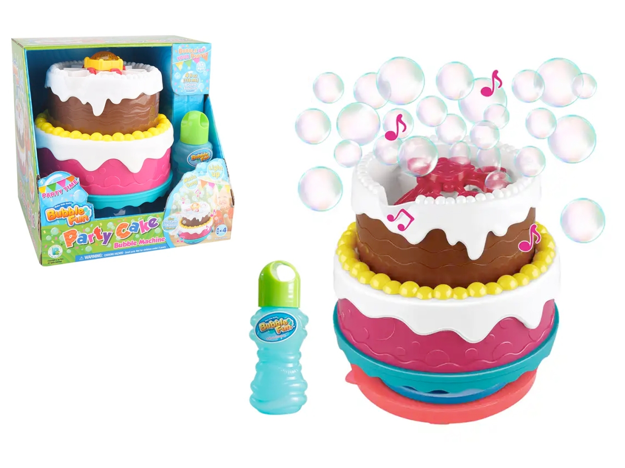 MACCHINA BOLLE PARTY CAKE MUS. MGG17280