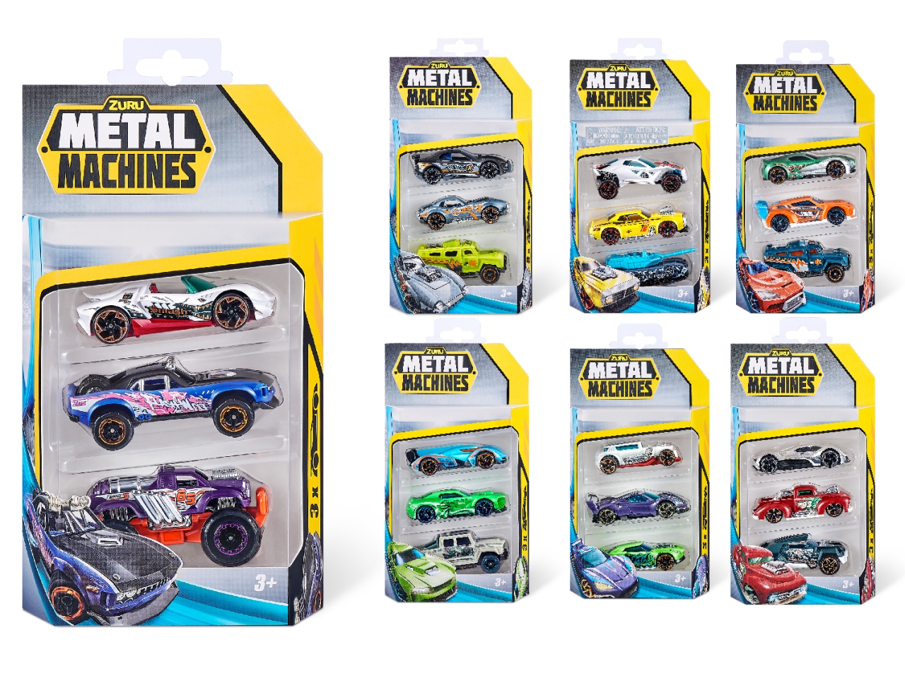 MM PACK 3 AUTO 1:64 ZUR6715