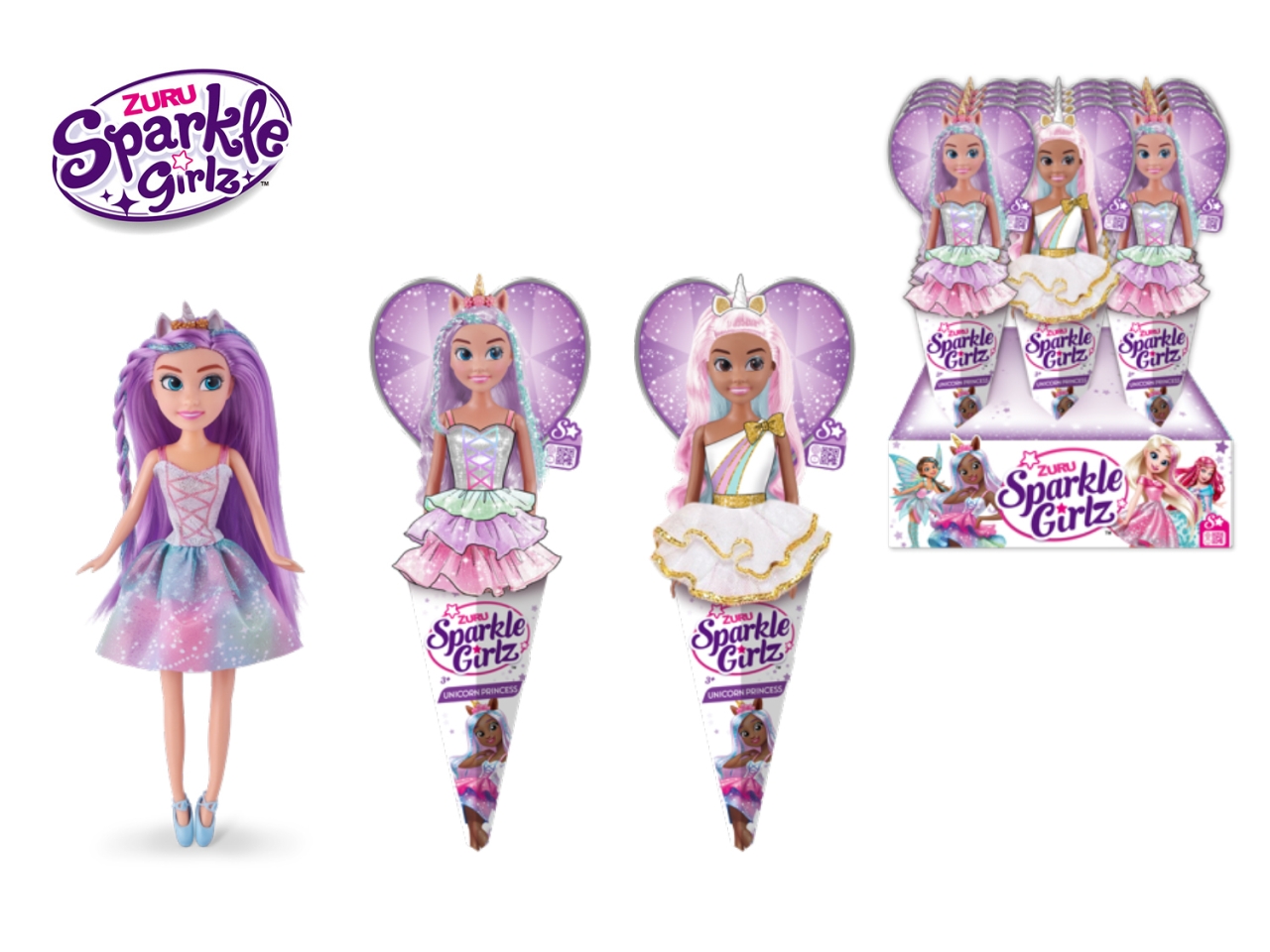 SPARKLE GIRLZ PRINC.UNIC.28 CM ZUR10092