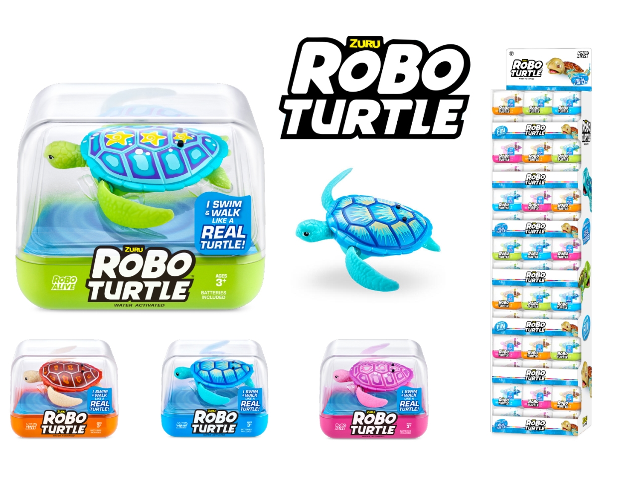 ROBO TARTARUGHINA NUOTA DAVVERO 7192UQ3