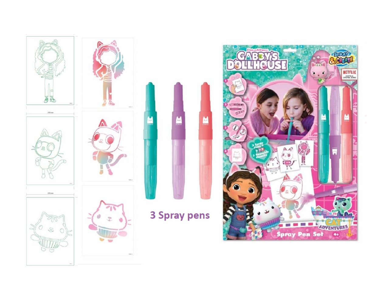 GABBY SPRAY COLOR 3 PENNE CNCGD23363 GABBY SPRAY COLOR 3 PENNE CNCGD23363