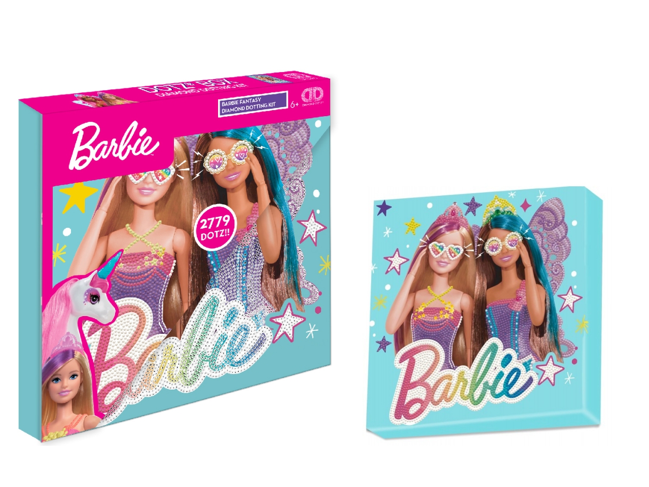 DIAMOND DOTZ BARBIE FANTASY DDZDBX.093 DIAMOND DOTZ BARBIE FANTASY DDZDBX.093