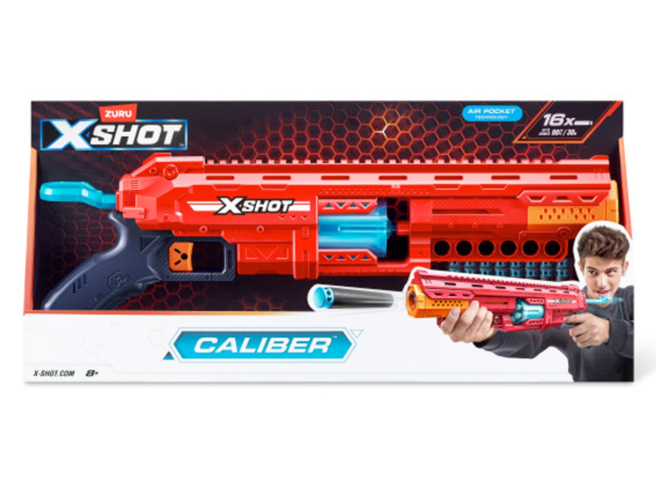 X-SHOT FUCILE CALIBER 16 DARDI 36675