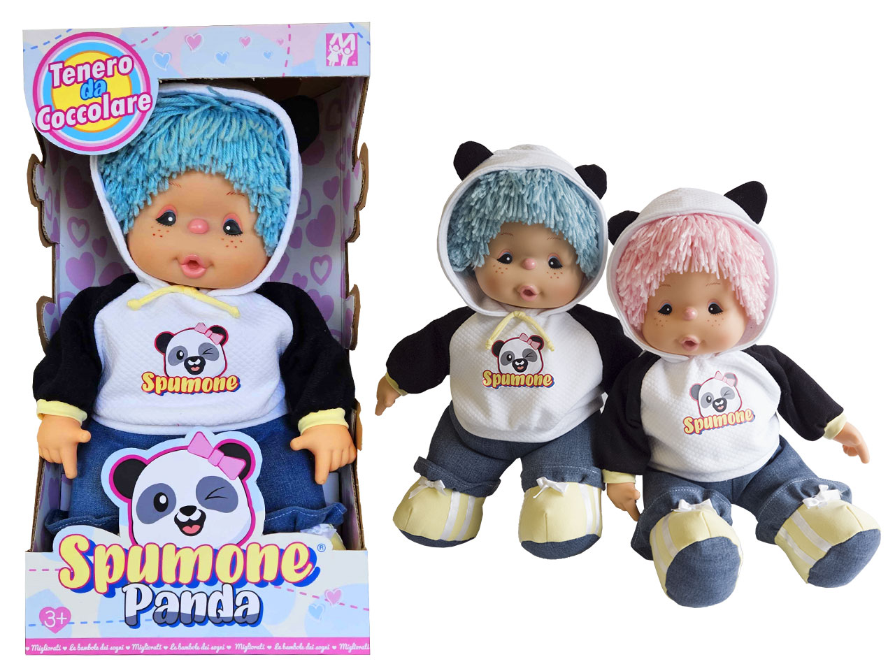 SPUMONE PANDA 48CM B085