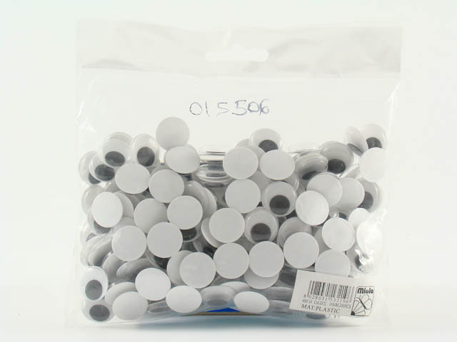 OCCHI MOBILI ADESIVI MM16 200pz. 600/16