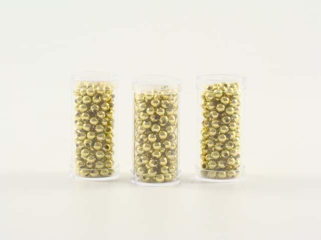 PERLE 5mm METAL.ORO 0/105/3-2