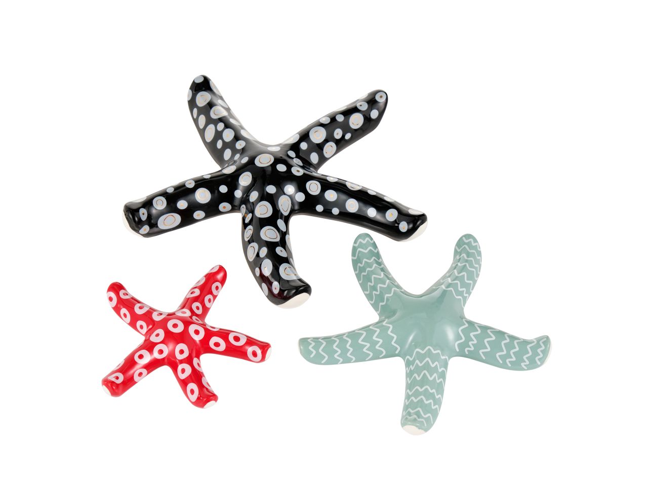 STELLE MARINE BLU ROSSA E NERA A SRW138
