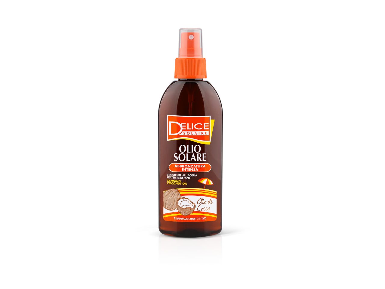 DELICE OLIO SOLARE ABBRONZ.SPRAY COCCO150ML 013140