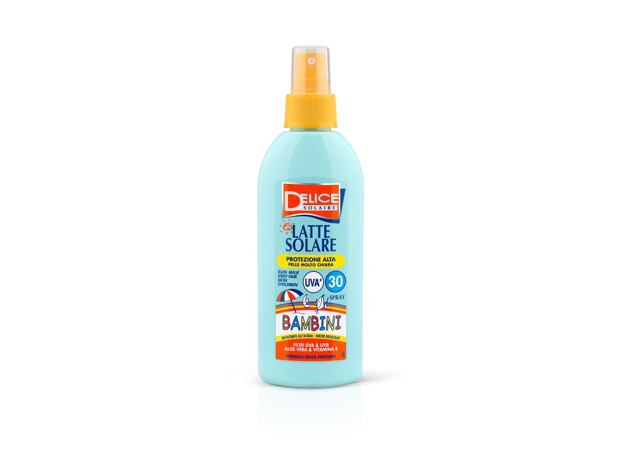 DELICE LATTE SOLARE SPRAY BABY FP30 UVA150 08342