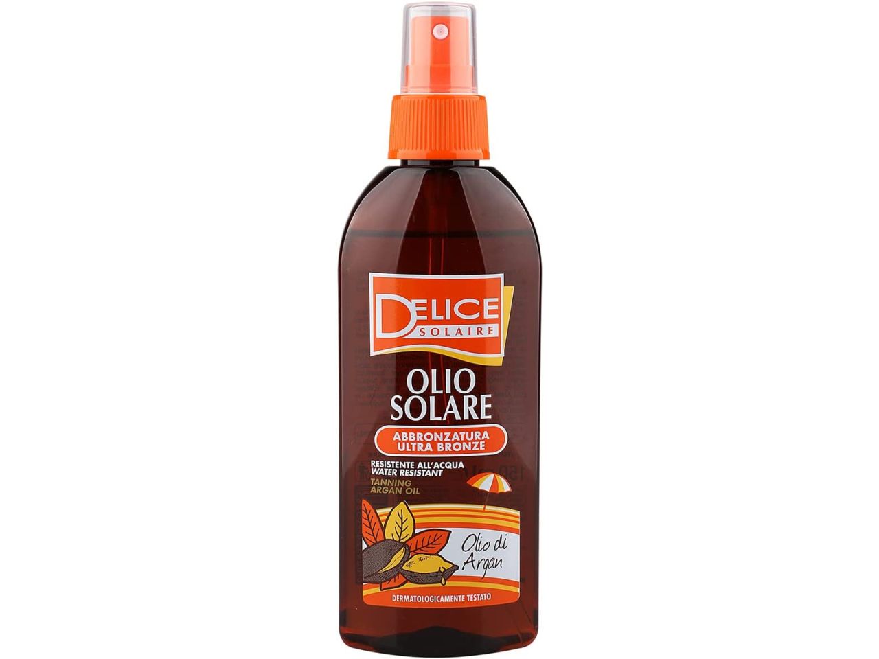 DELICE OLIO SOLARE ABBRONZANTE ARGAN 150ML 013150
