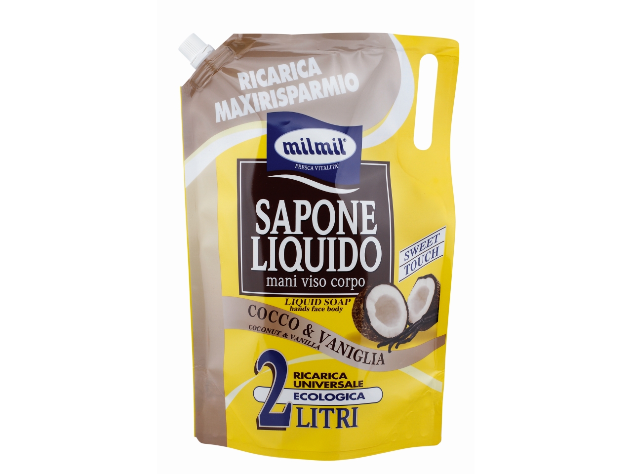 MILMIL SAPONE LIQUIDO COCCO 2LT 017530$