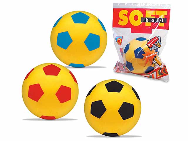 PALLONE SOFT BALL 14cm 07851