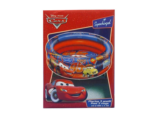 CARS PISCINA 3 ANELLI d.100cm 16250 CARS PISCINA 3 ANELLI d.100cm 16250
