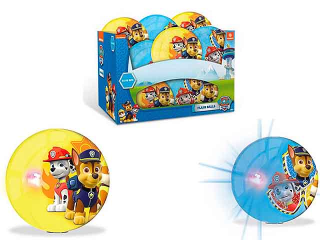 PALLONE 14cm PAW PATROL FLASH 09072 PALLONE 14cm PAW PATROL FLASH 09072