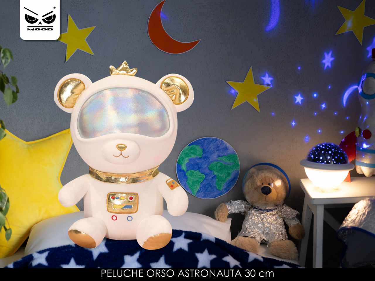 PELUCHE ORSO ASTRONAUTA 30 CM ST6582