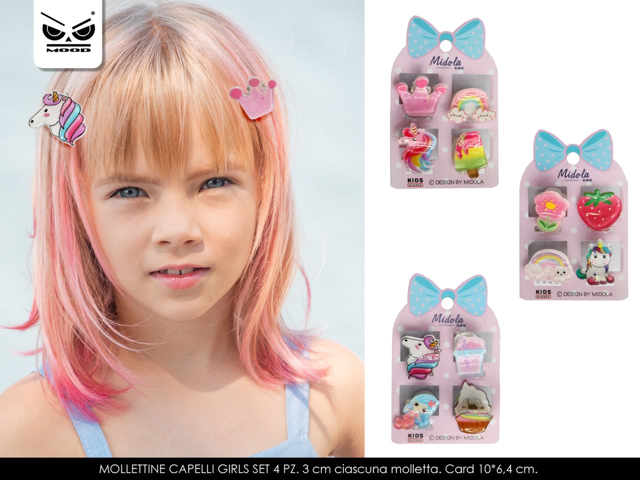 MOLLETTINE CAPELLI GIRLS – LA CO ST6987