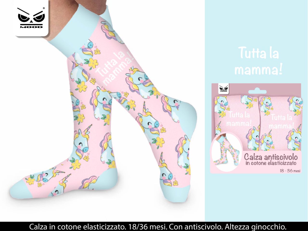 CALZE ANTISCIVOLO TUTTA LA MAMMA ST7328