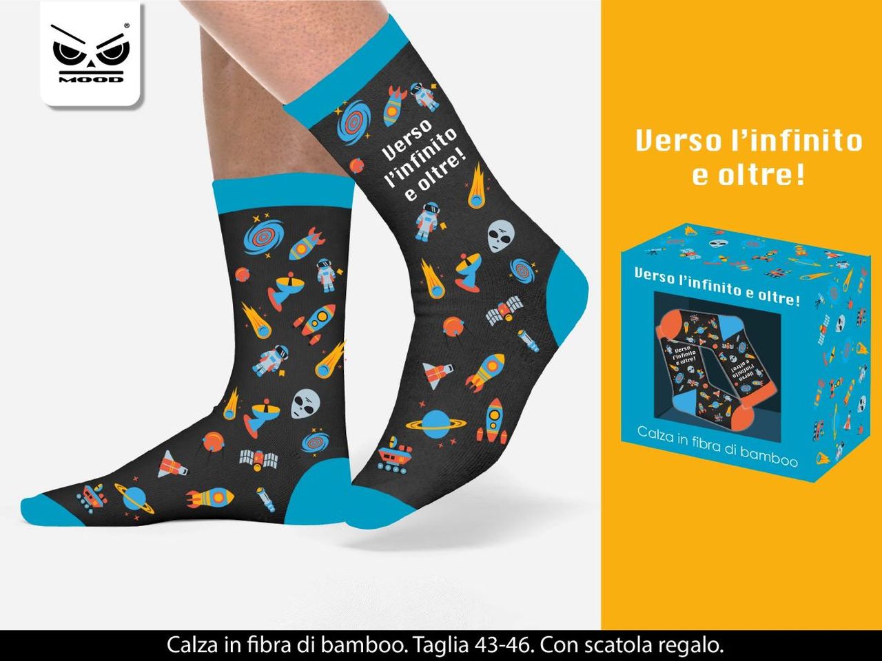 CALZA IN FIBRA DI BAMBOO UOMO TA ST7330