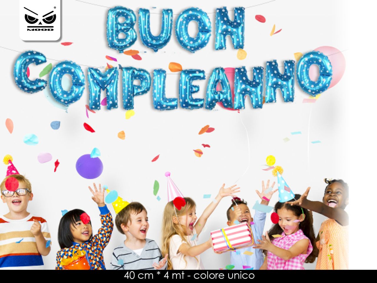 PALLONCINI METAL BUON COMPLEANNO ST3671