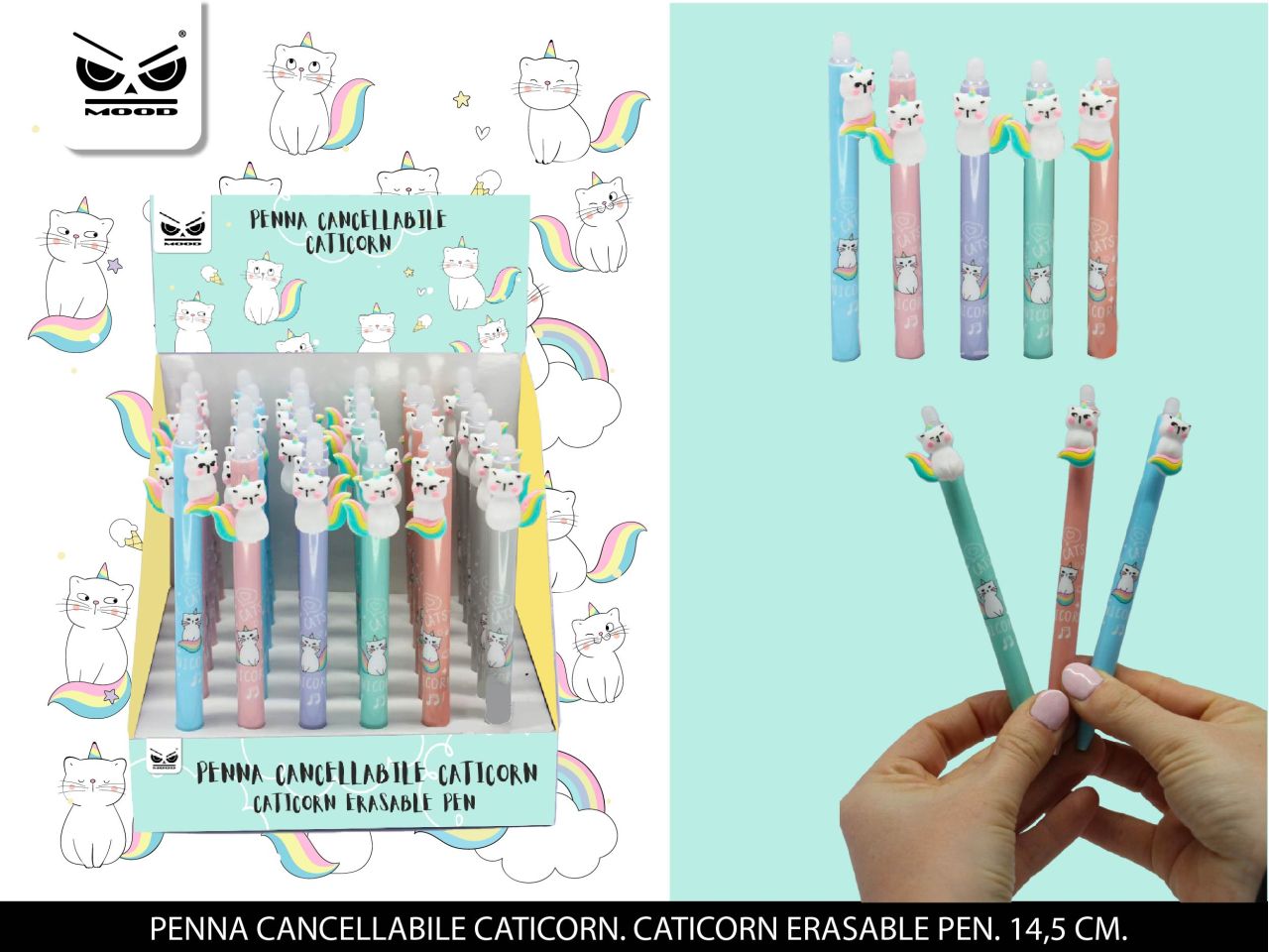 PENNA CANCELLABILE CATICORN CON ST7052