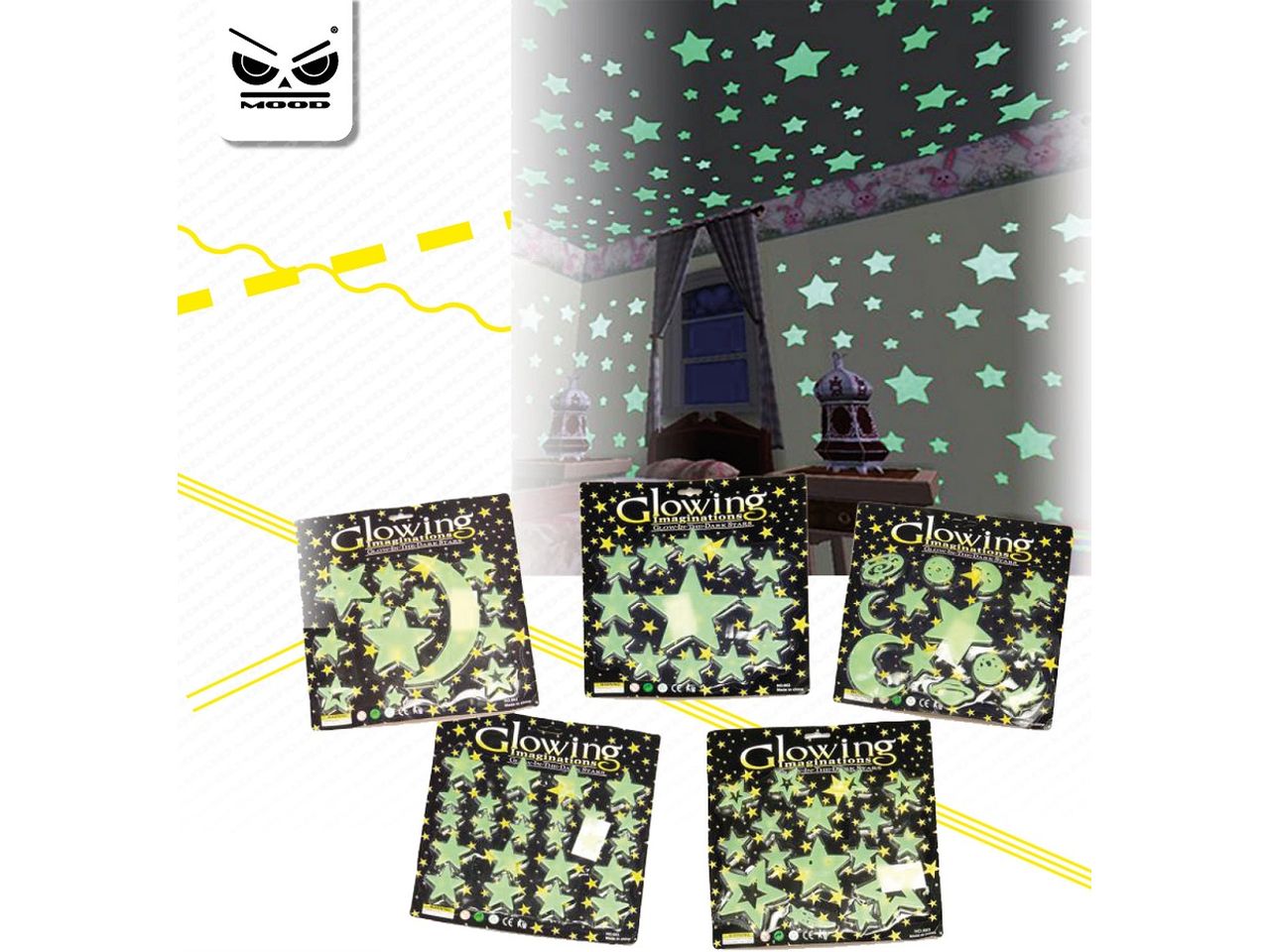 STELLE FOSFORESCENTI MIX 6 MODELL ST946