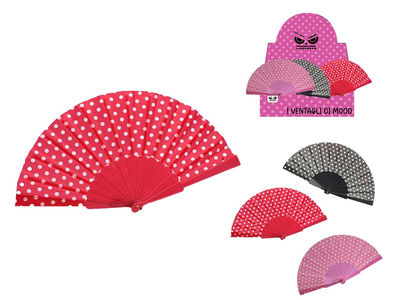 VENTAGLIO CON POIS SM743 VENTAGLIO CON POIS SM743