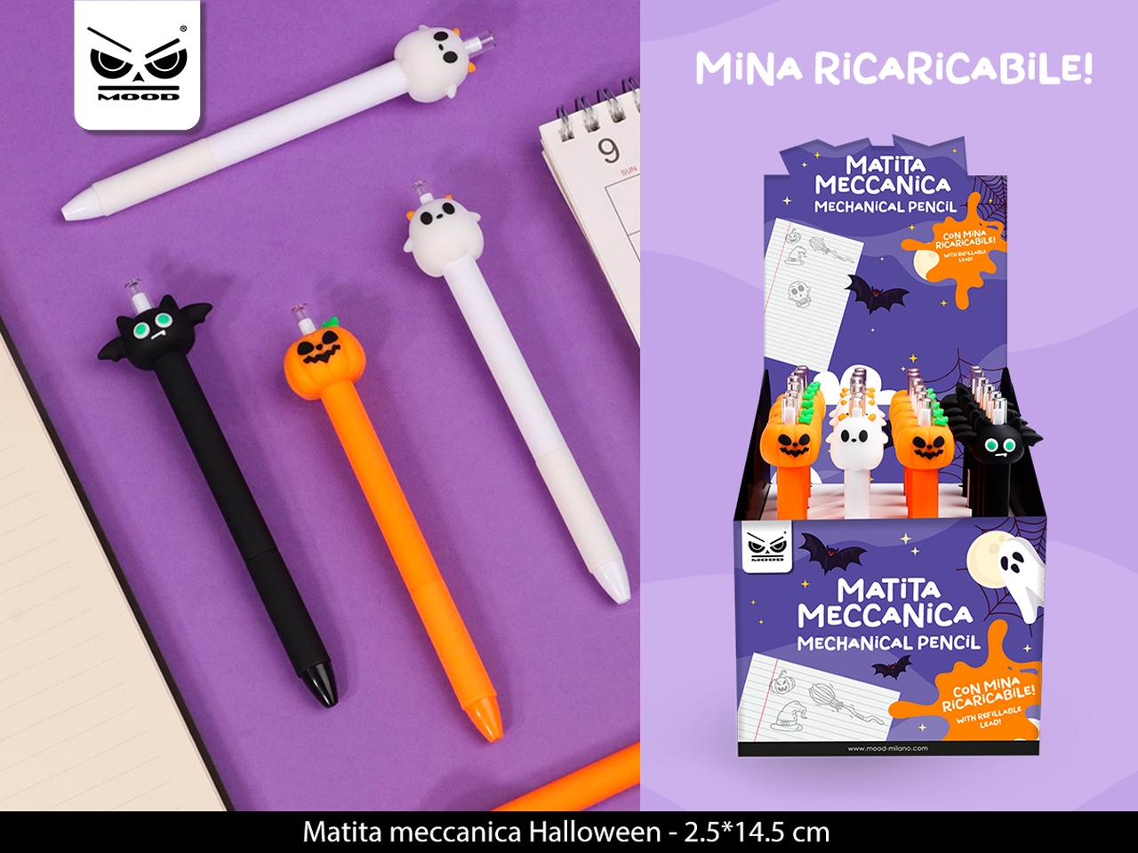 MATITA MECCANICA HALLOWEEN ASS. HT1226