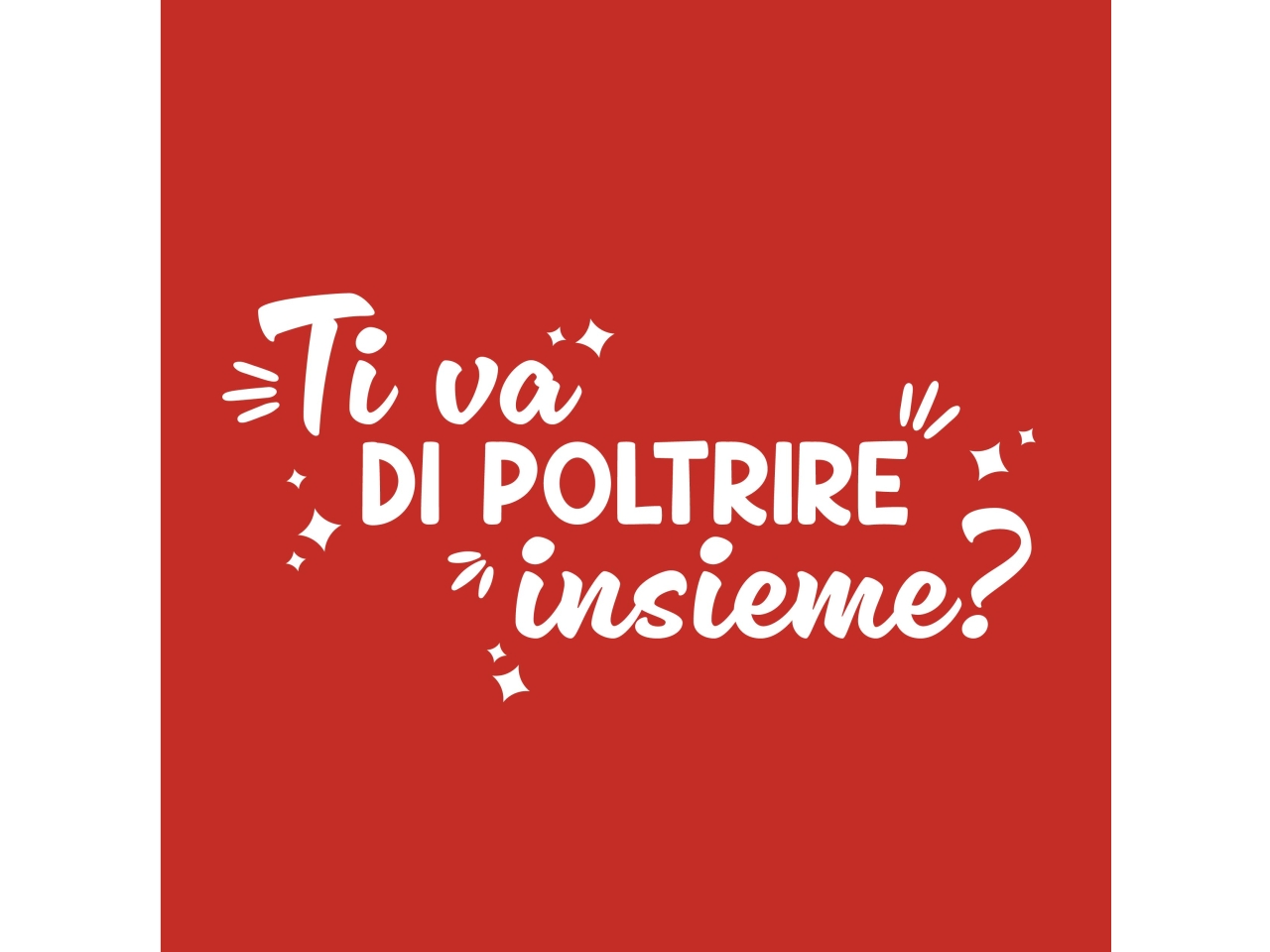 COPERTA ROSSA TI VA DI POLTRIRE VT370