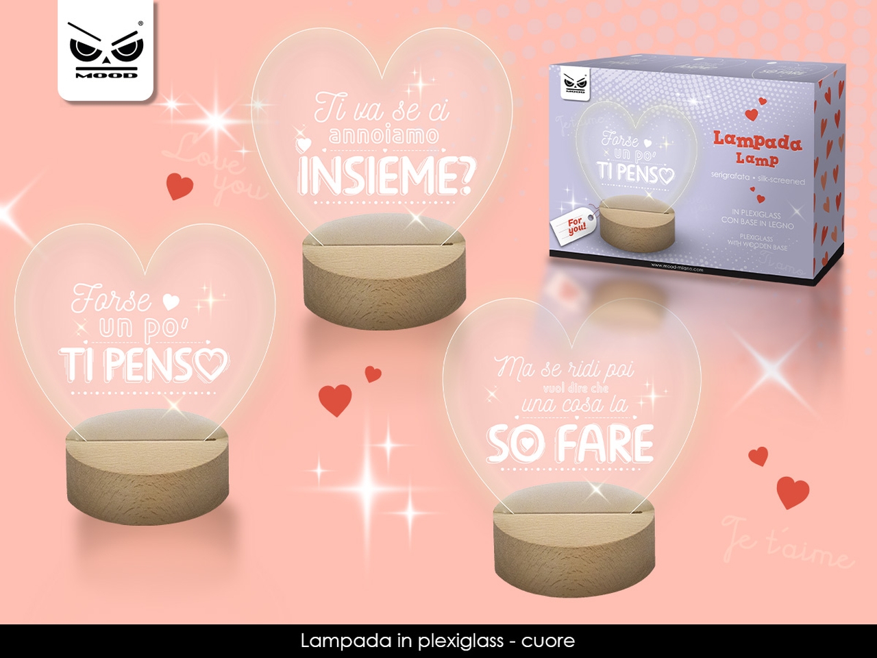 LAMPADA PLEXY CUORE VT417