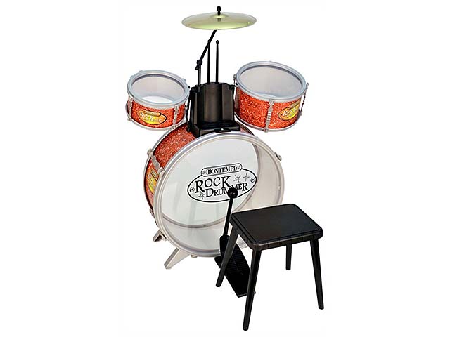 BATTERIA C/SGABELLO E BACCHETTE 51 4504