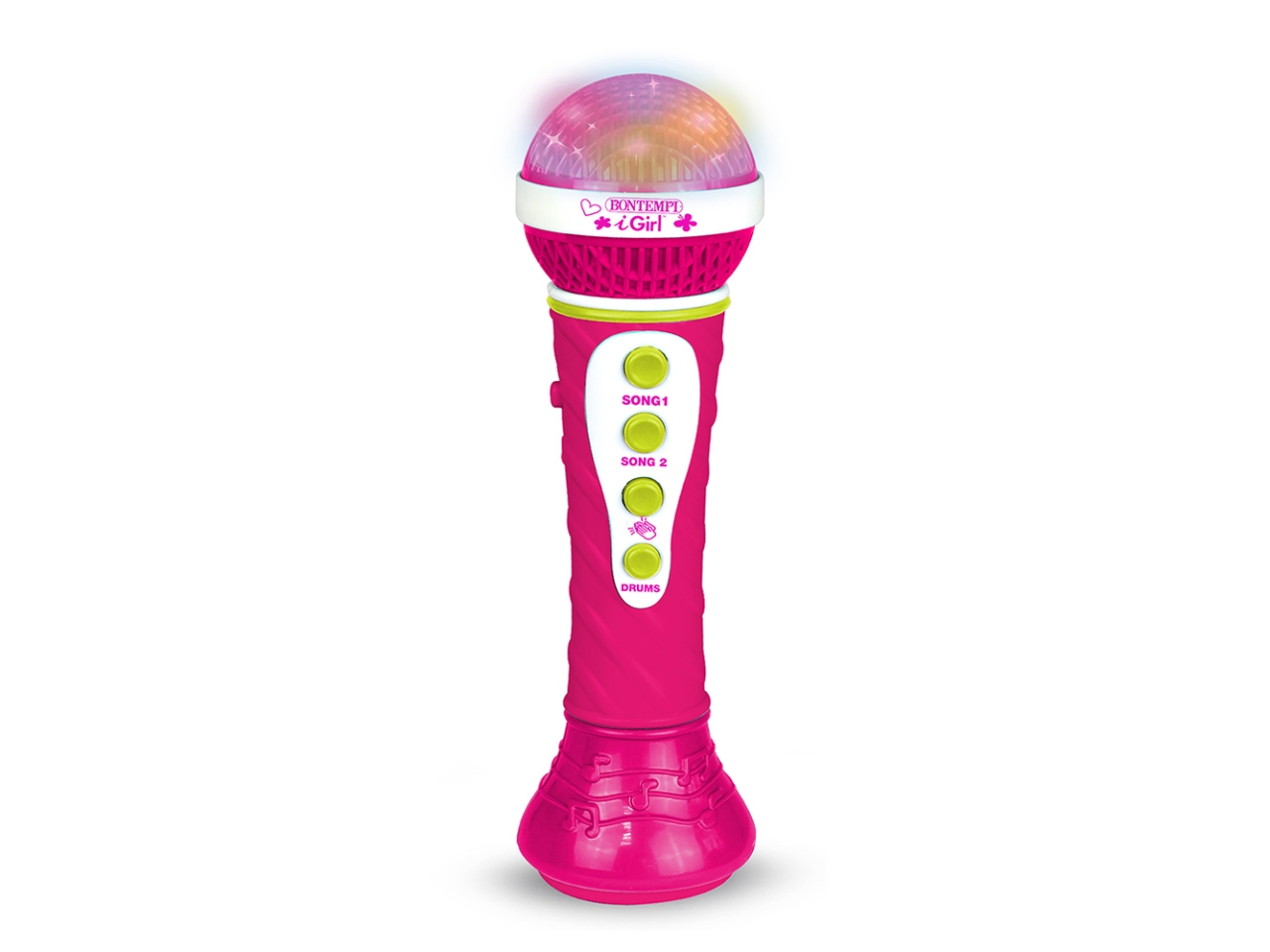 MICROFONO KARAOKE C/EFFETTI LUM. 412072