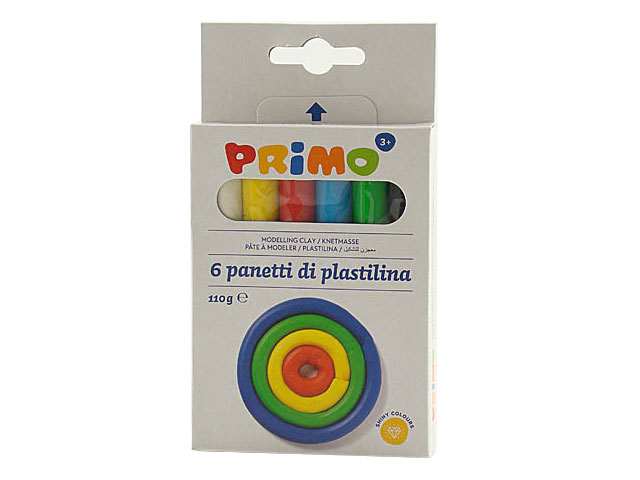 PLASTILINA 6pz 120gr 265CP6