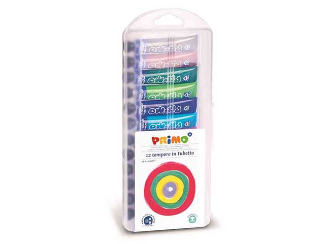 TEMPERA 12 TUBI METALLO 12ML.448T12AP