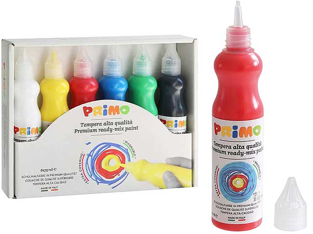 PRIMO TEMPERA 6pz ASS.2533TL6 PRIMO TEMPERA 6pz ASS.2533TL6