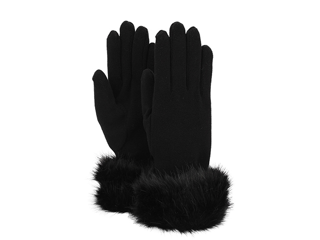 GUANTO MICROPILE ECOPELLIC. NERO GL0797