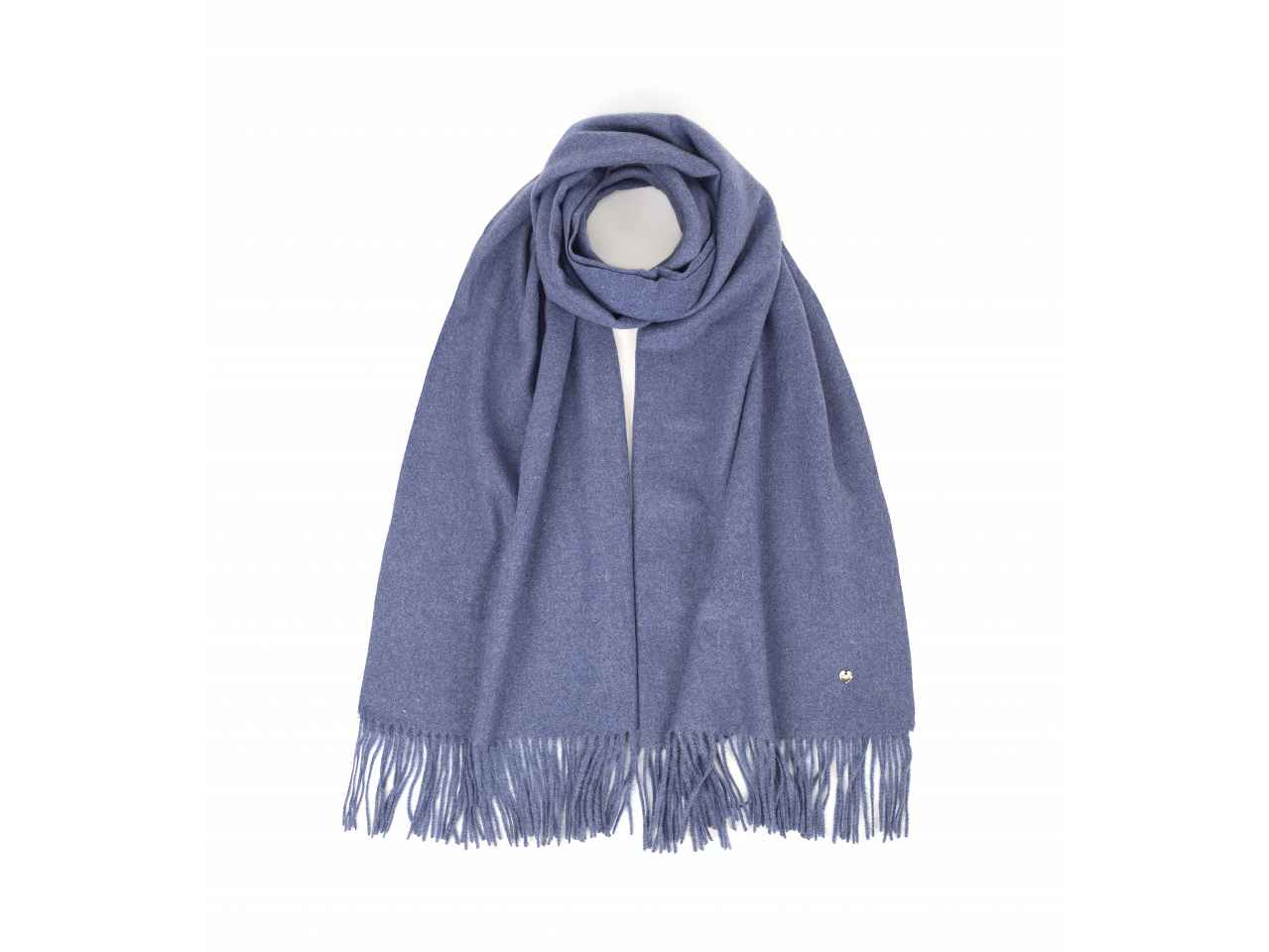 SCIARPA DENIM CON FRANGE 68X190C SI2683$