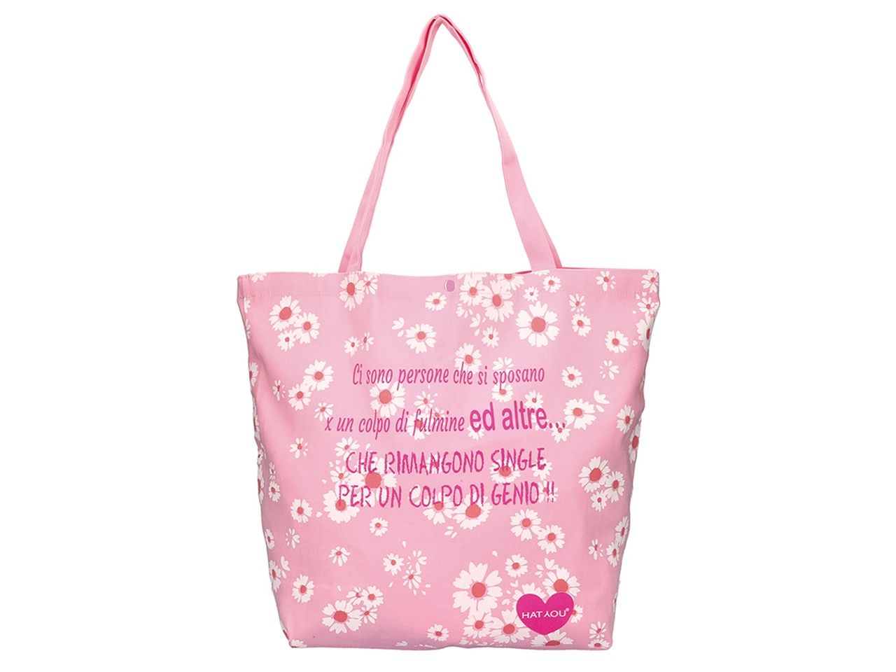 SHOPPER FRASI 38X32X15CM ROSA BR0461 $ SHOPPER FRASI 38X32X15CM ROSA BR0461 $