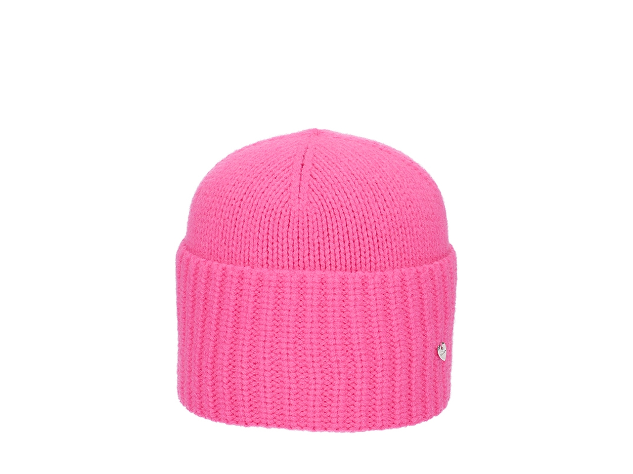 BERRETTO CON MAXI RISVOLTO FUXIA CP4000