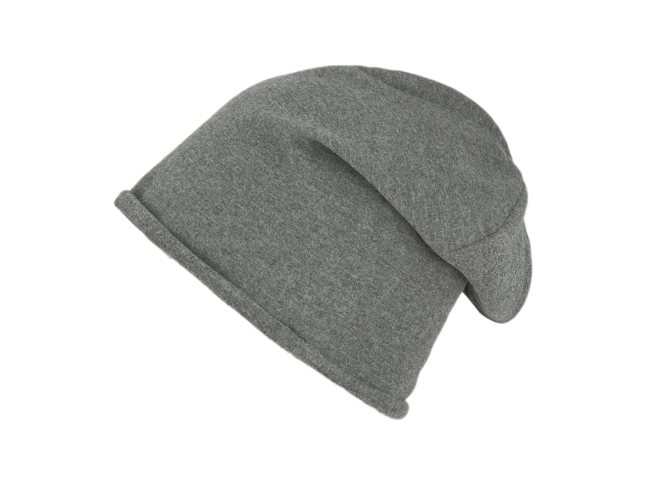 BERRETTO OVERSIZE FELPA GRIGIO S CP1954