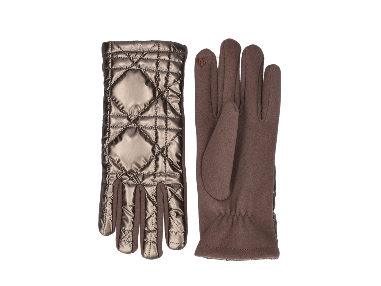 GUANTO NYLON TRAP. TOUCH MARRONE GL1545