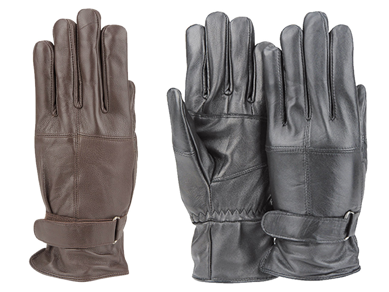 GUANTO PELLE C/CINTURINO ASS GP0073