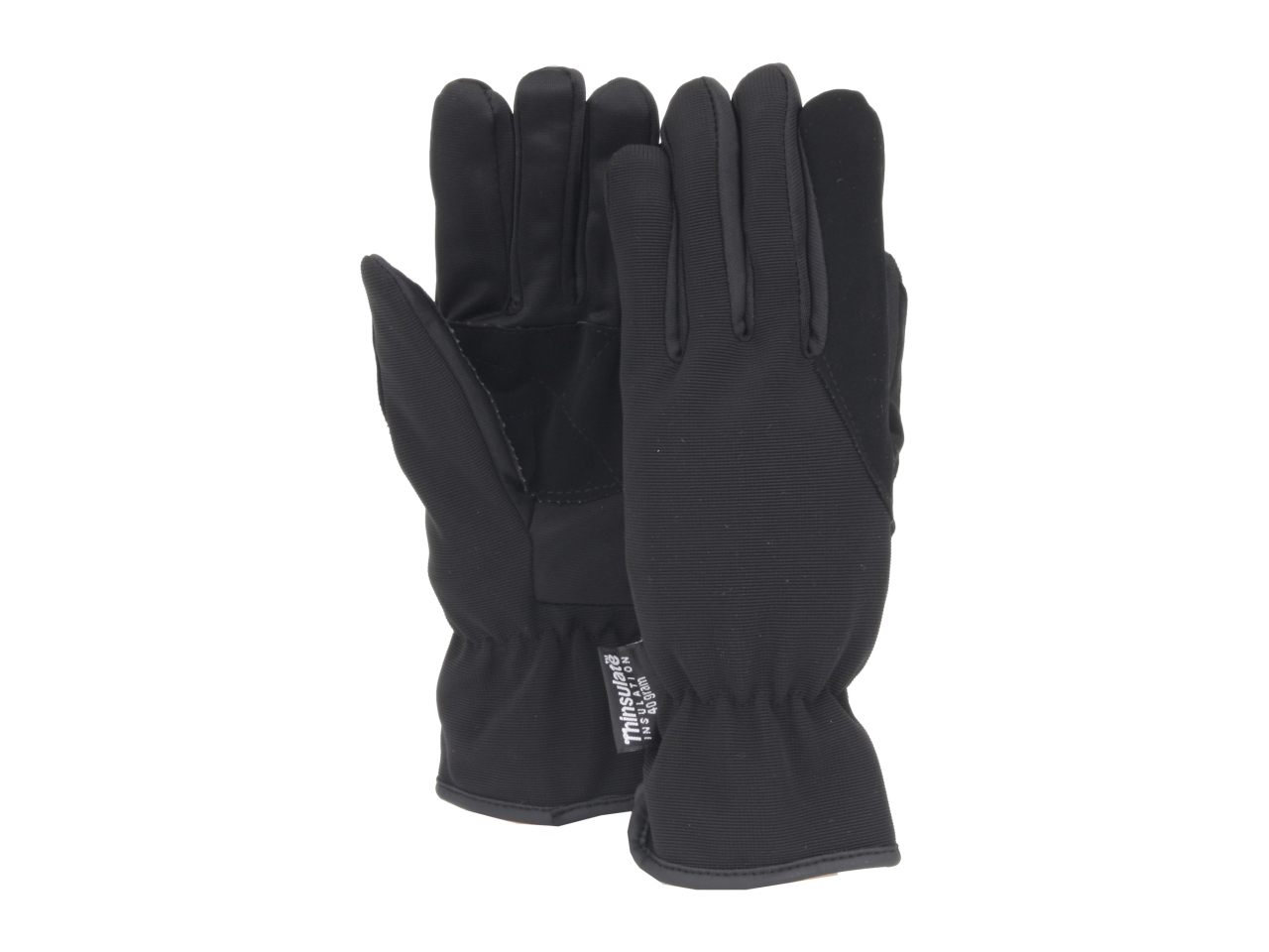 GUANTO POLIESTERE NERO TAGLIA M GL0434T