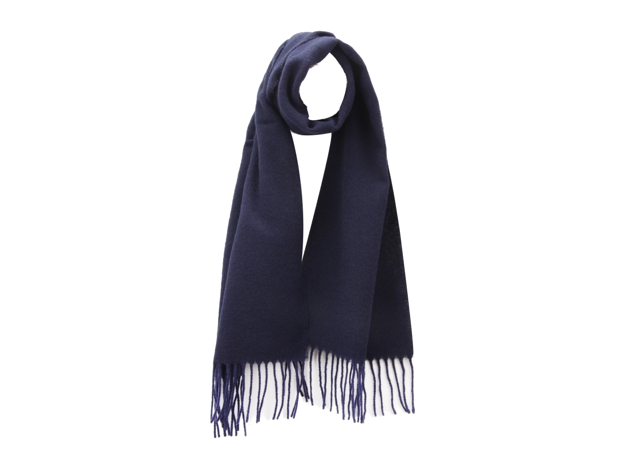 SCIARPA MISTO LANA 30X170CM BLU SI1353