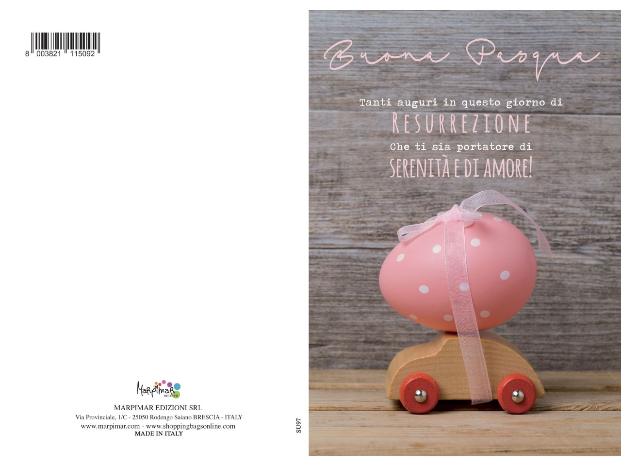 BIGLIETTO PER PASQUA FOTOGRAFICO C SU97 BIGLIETTO PER PASQUA FOTOGRAFICO C SU97